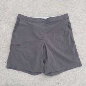 Vintage L.L. Bean Women’s 16 Hiking Outdoor Bermuda Gray Shorts Active‎